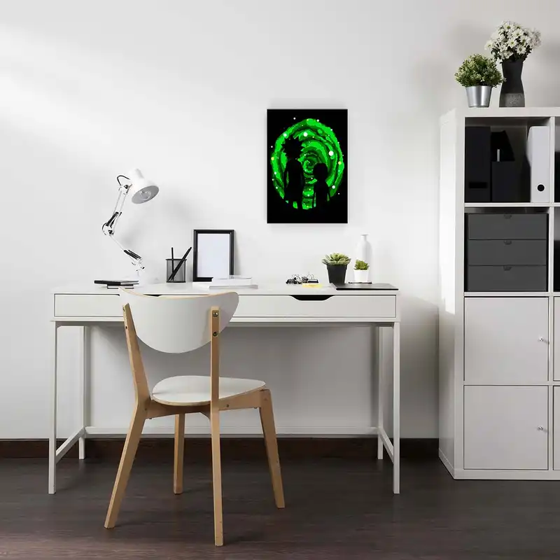 تابلو شاسی مدل Rick and Morty کد S-5050