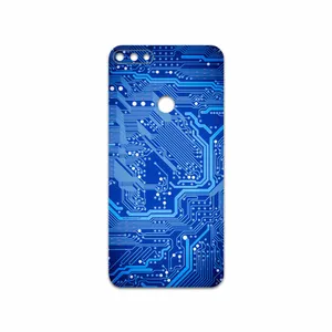 MAHOOT Blue Printed Circuit Board Cover Sticker for Honor 7C