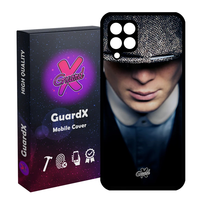 کاور گارد ایکس طرح Peaky Blinders مدل Glass10185 مناسب برای گوشی موبایل سامسونگ Galaxy A12