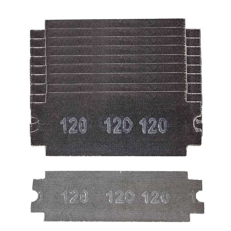 مجموعه 10 عددی سنباده 120 مدل 163655 مخصوص دسته سنباده قفل شونده