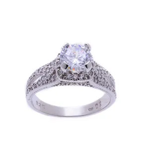 انگشتر نقره زنانه مدل AZ1095