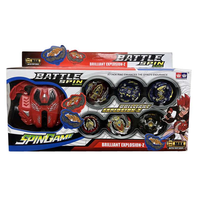 فرفره مدل انفجاری طرح هندلی کد 2028 بسته 6 عددی