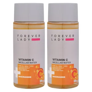 میسلار واتر فور اور لیدی مدل ویتامین سی مناسب برای انواع پوست حجم 150 میلی لیتر مجموعه 2 عددی
