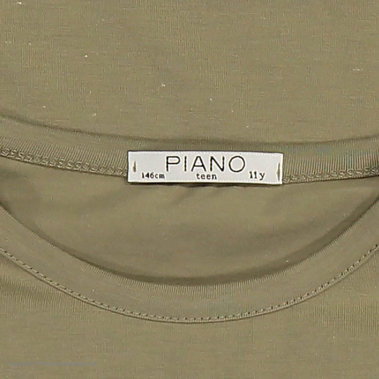 تی شرت دخترانه پیانو مدل 1009009801047-47 -  - 5