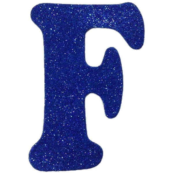  استیکر پارچه و لباس پاد آفرین طرح حرف F کد 4875