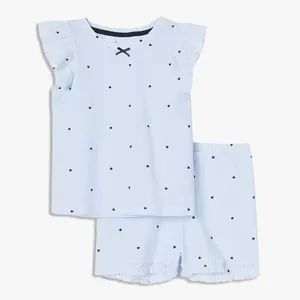 ست تاپ و شلوارک دخترانه مدل Heart