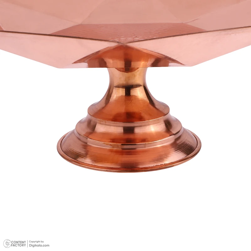 عکس شماره 4 : شیرینی خوری مسی مس زنجان مدل m002