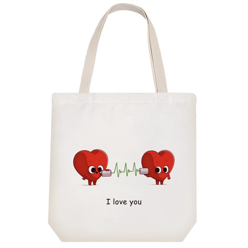 ساک خرید خندالو طرح عاشقانه کد H226