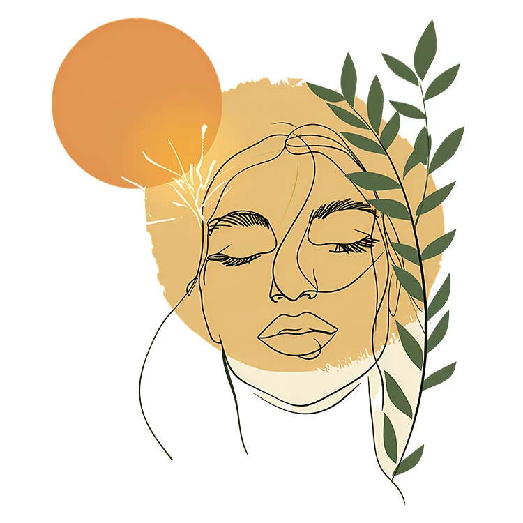 استیکر پارچه و لباس پاد آفرین مدل زن دختر مادر همسر کد S2922