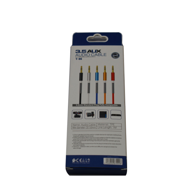 کابل AUX مدل Y-06 طول 1 متر 3