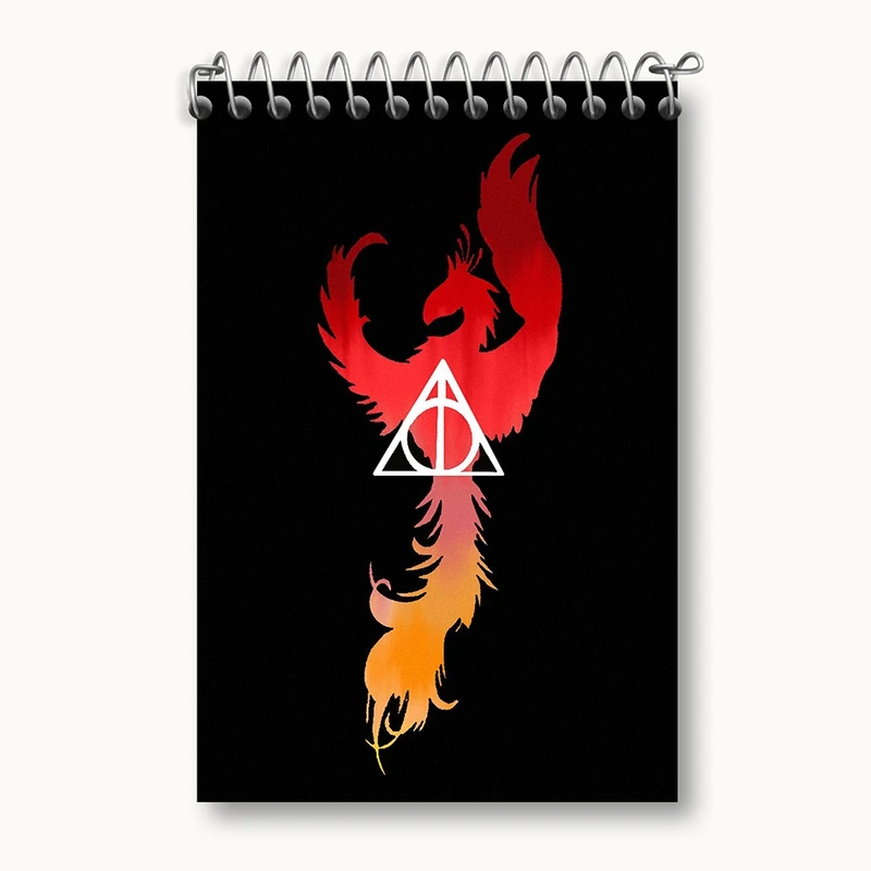 دفتر یادداشت 50 برگ خندالو مدل هری پاتر (Harry Potter) کد F2461