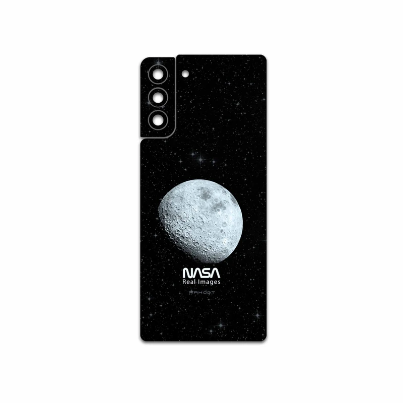برچسب پوششی ماهوت مدل Moon-By-NASA مناسب برای گوشی موبایل سامسونگ Galaxy S21 Plus 5G