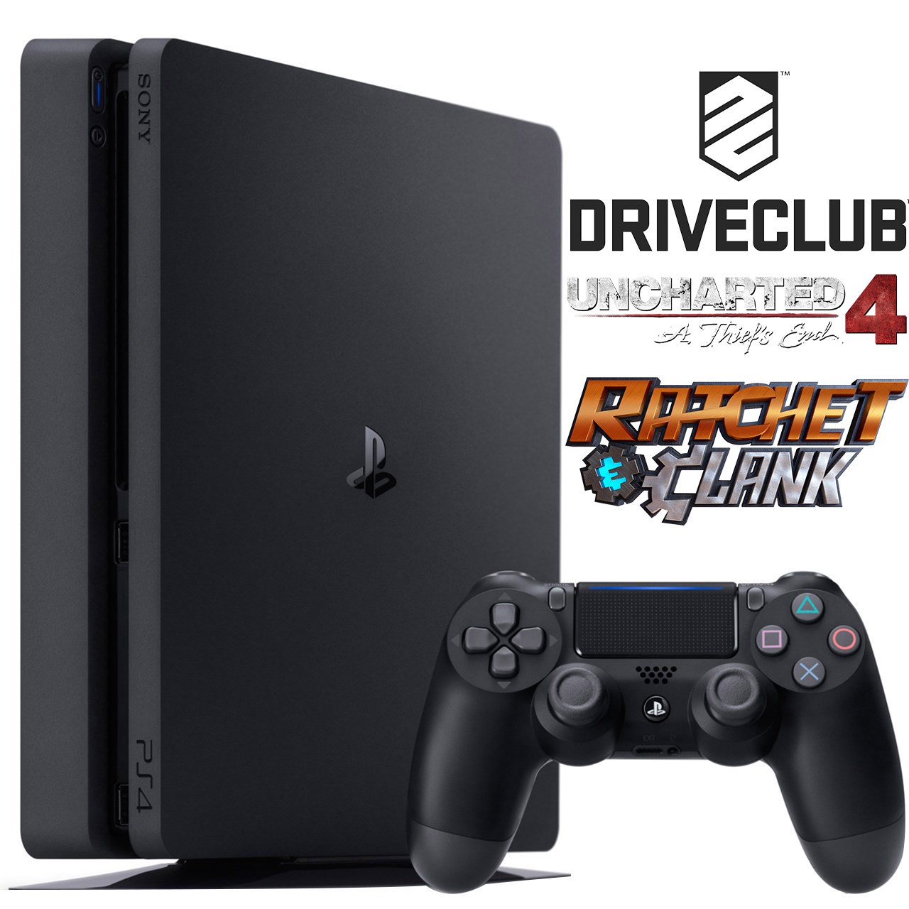 مجموعه کنسول بازی سونی مدل Playstation 4 Slim کد CUH-2016B ریجن 2 - ظرفیت 1 ترابایت