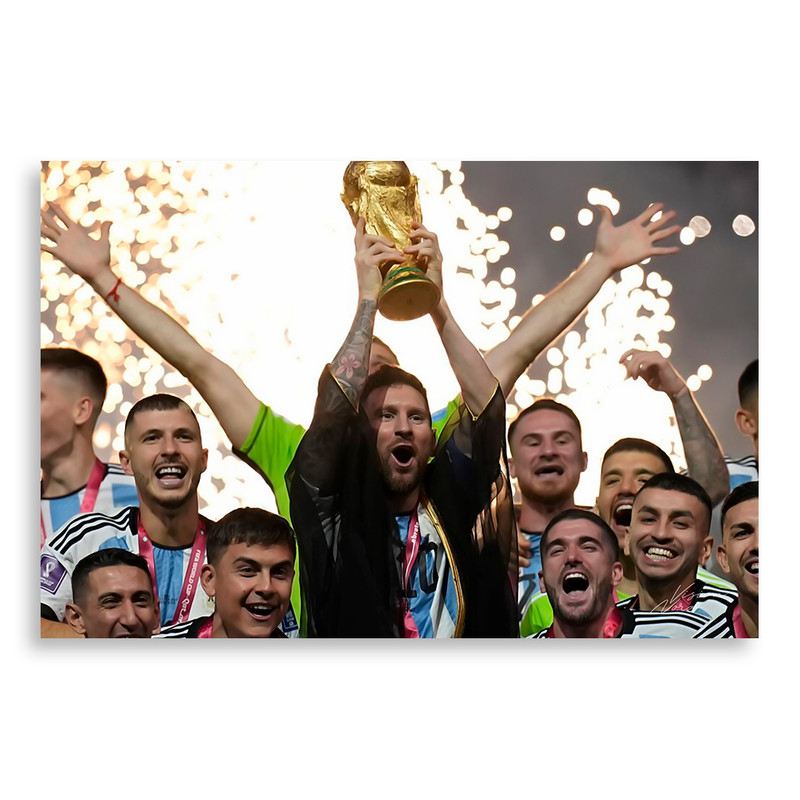 تابلو شاسی طرح جام جهانی 2022 Lionel Messi مدل NV0107 تابلو شاسی طرح جام جهانی 2022 Lionel Messi مدل NV0107