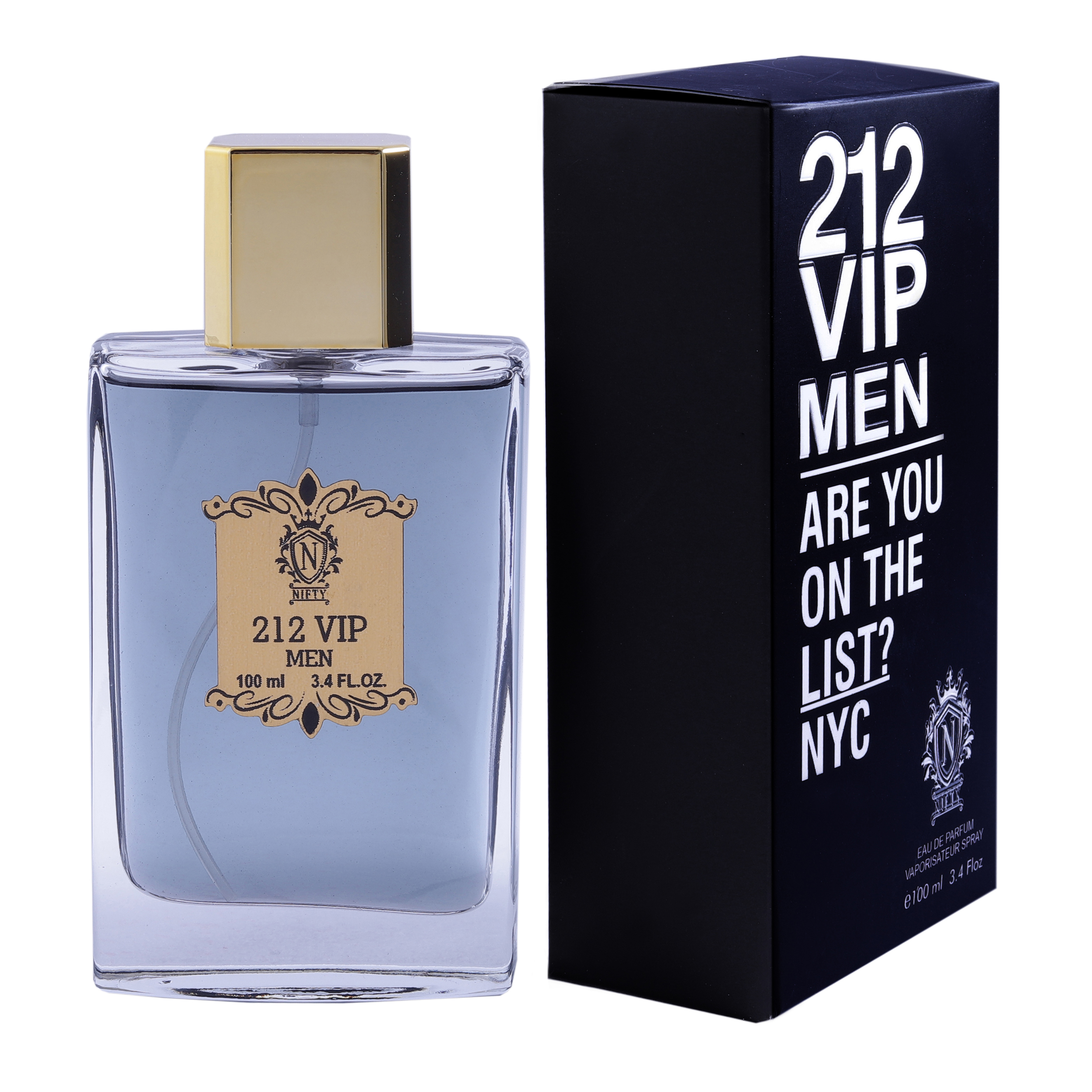 ادو پرفیوم مردانه نیفتی مدل 212 VIP حجم 100 میلی لیتر