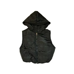 پافر زنانه مدل کراپ سیلیکونی کلاه دار