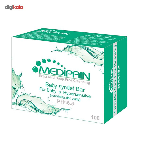 صابون بچه مدیپین مدل Extra Mild Soap Free Cleansing مقدار 100 گرم صابون بچه مدیپین مدل Extra Mild Soap Free Cleansing مقدار 100 گرم