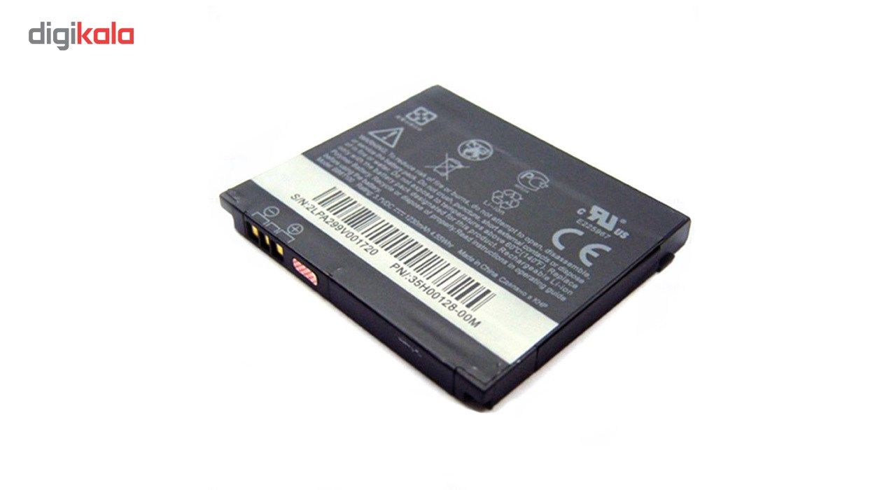 باتری موبایل مدل BB81100 با ظرفیت 1230mAh مناسب برای گوشی موبایل HTC HD2 main 1 3
