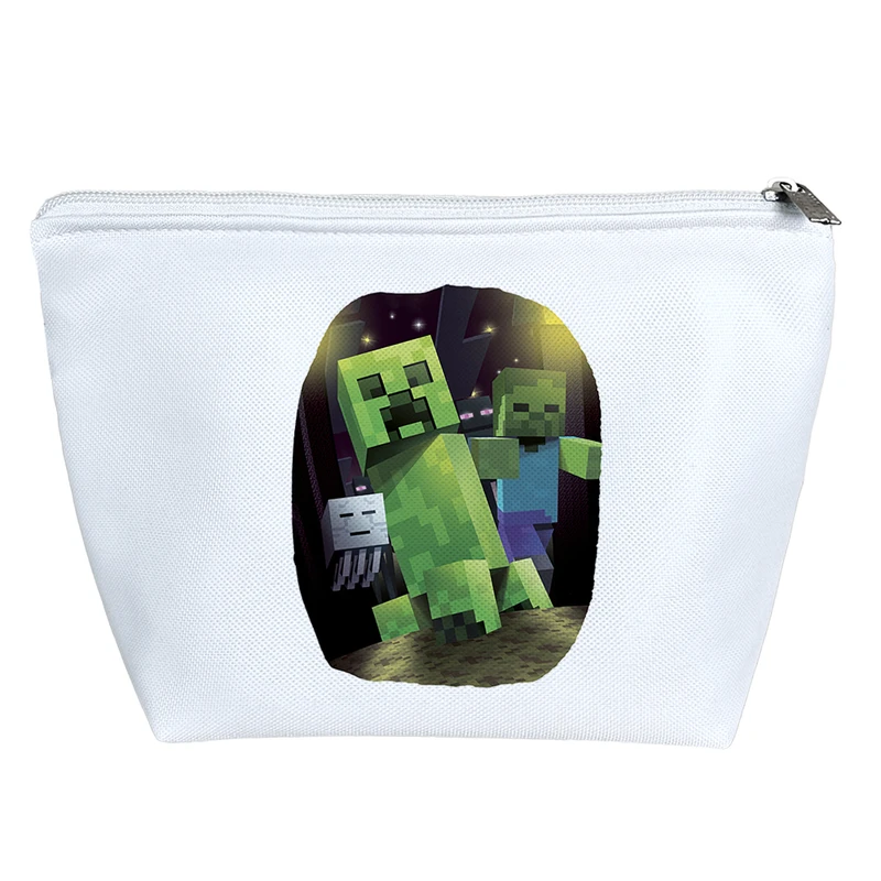 کیف لوازم آرایش دخترانه خندالو مدل ماینکرافت کد H1857