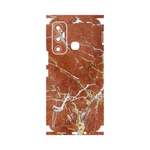 MAHOOT Red Marble-FullSkin Cover Sticker for Infinix Hot 11