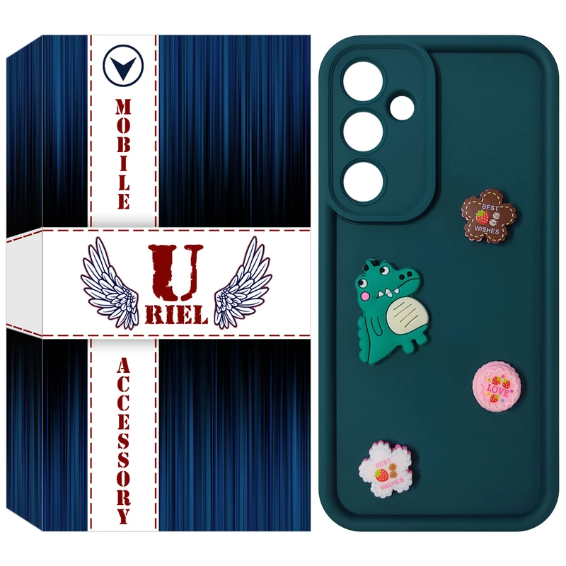 کاور یوریل مدل قاب سولید عروسکی طرح 6 مناسب برای گوشی موبایل سامسونگ Galaxy A55