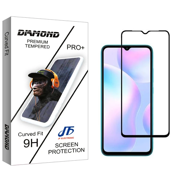 محافظ صفحه نمایش جی اف مدل Diamond مناسب برای گوشی موبایل شیائومی Redmi 9A