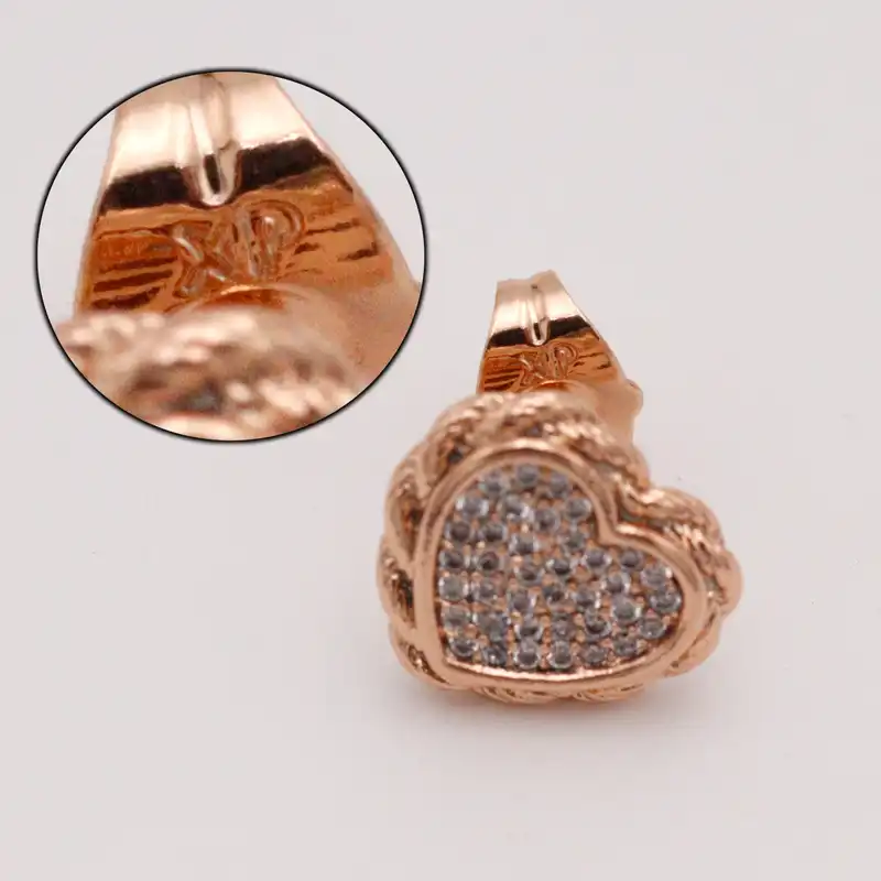 نیم ست زنانه ژوپینگ مدل قلب نگینی کد THS-1