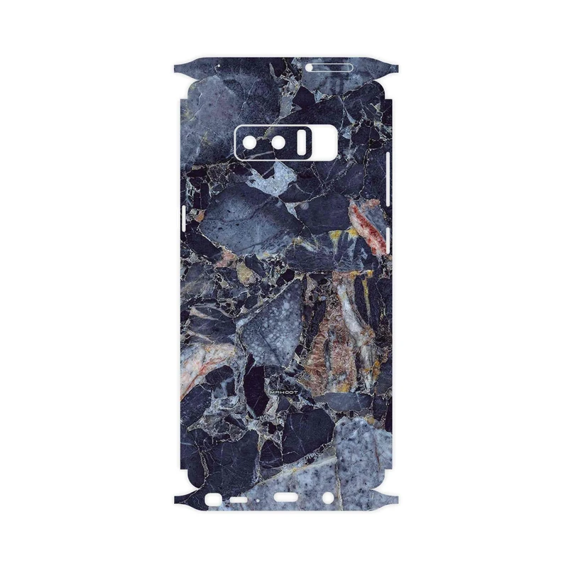 برچسب پوششی ماهوت مدل Broken black marble-FullSkin مناسب برای گوشی موبایل سامسونگ Galaxy Note 8