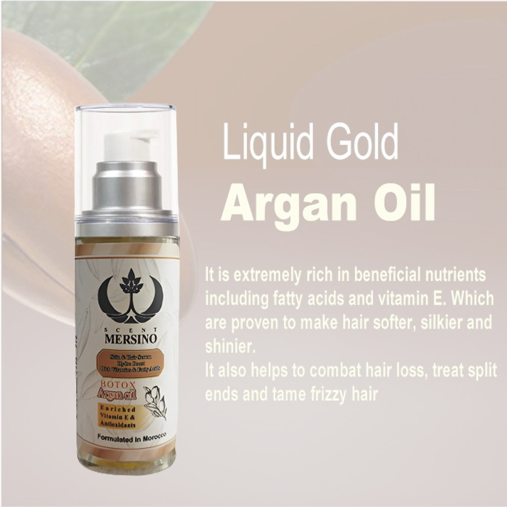 روغن آرگان اسنت مرسینو مدل Botox حجم 60 میلی لیتر