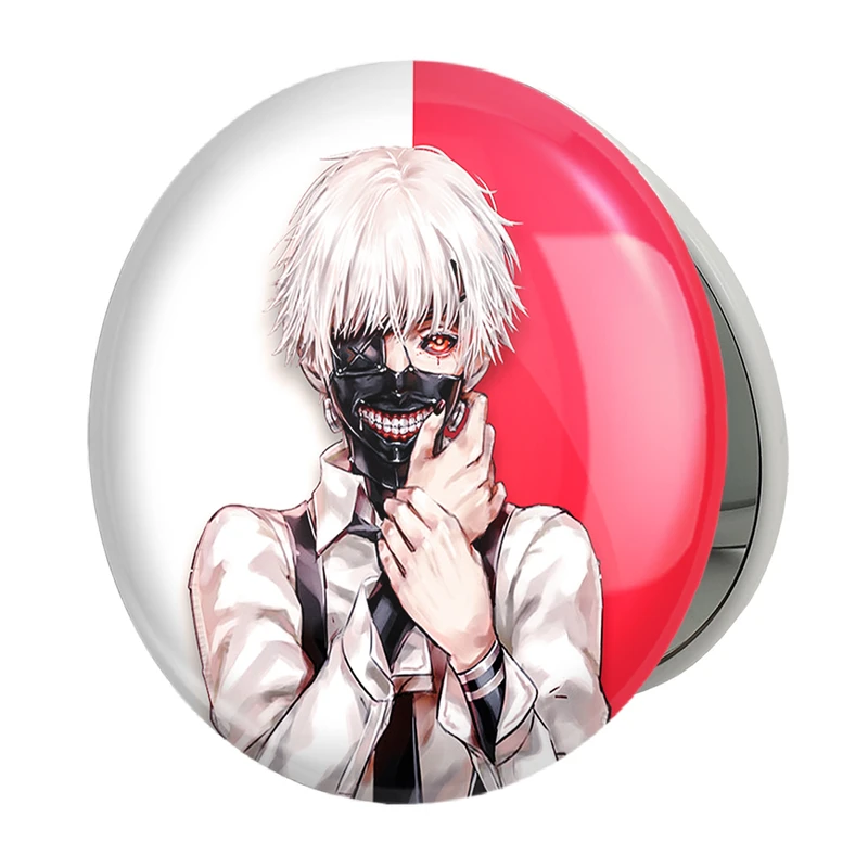 آینه جیبی خندالو طرح کانکی انیمه توکیو غول Tokyo Ghoul مدل تاشو کد 4900 