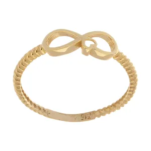 انگشتر طلا 18 عیار زنانه میو گلد مدل GD929-55