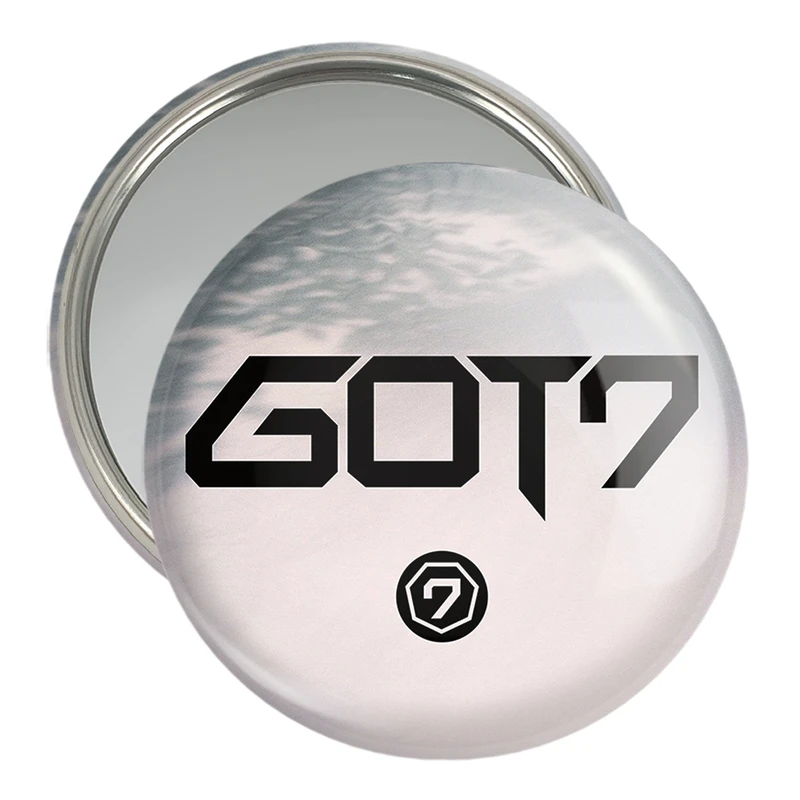 آینه جیبی خندالو مدل گروه گات سون GOT7  کد 21036