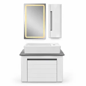 ست کابینت و روشویی مدل کلاسیک 005 به همراه باکس و اینه 