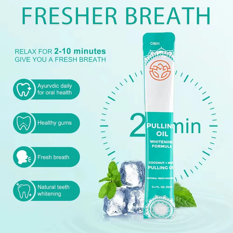 عکس شماره 2 : دهان شویه اویل پولینگ مدل coconat حجم 240 میلی لیتر بسته ۲۰ عددی