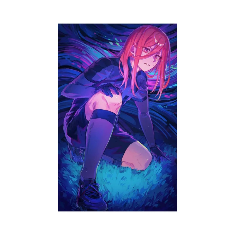 استیکر لپ تاپ و موبایل مدل انیمه طرح بلو لاک هیوما چیگیری کد 1488