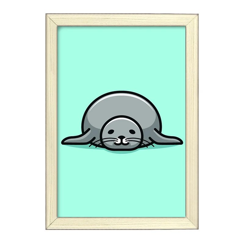 تابلو خندالو طرح حیوانات آبزی فک کد 28159