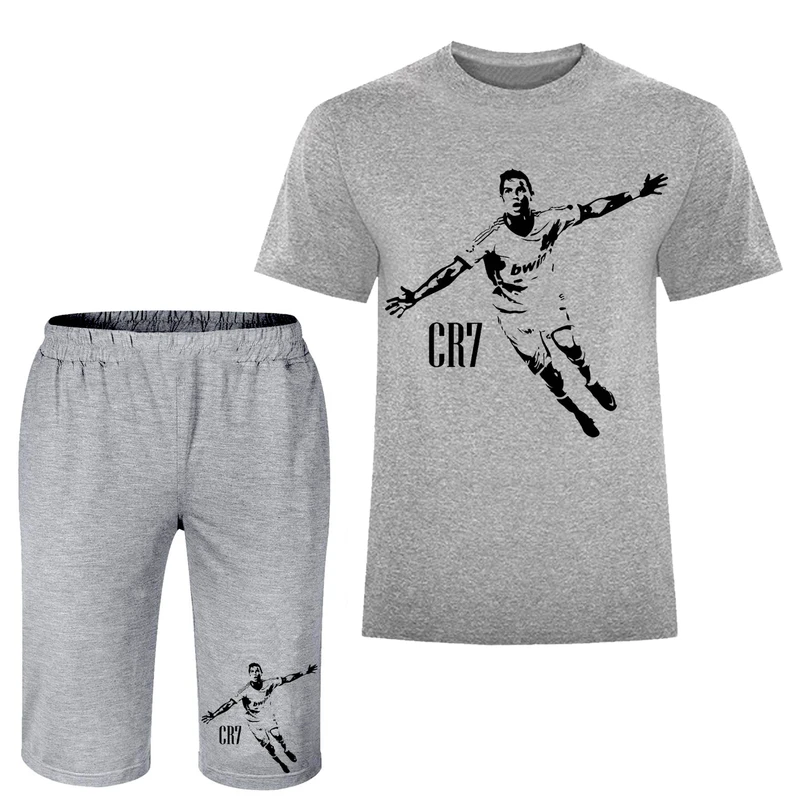 ست تی شرت و شلوارک مردانه مدل رونالدو کد A262