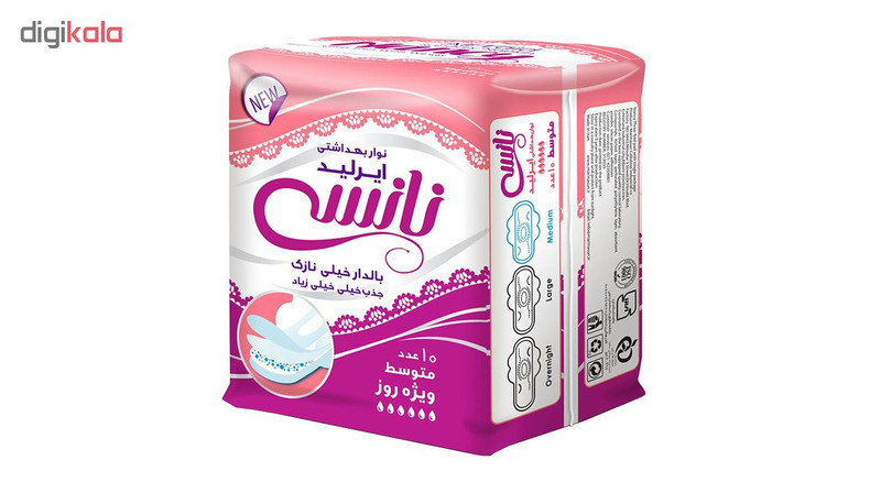 نوار بهداشتی نانسی مدل Air Laid بسته 10 عددی