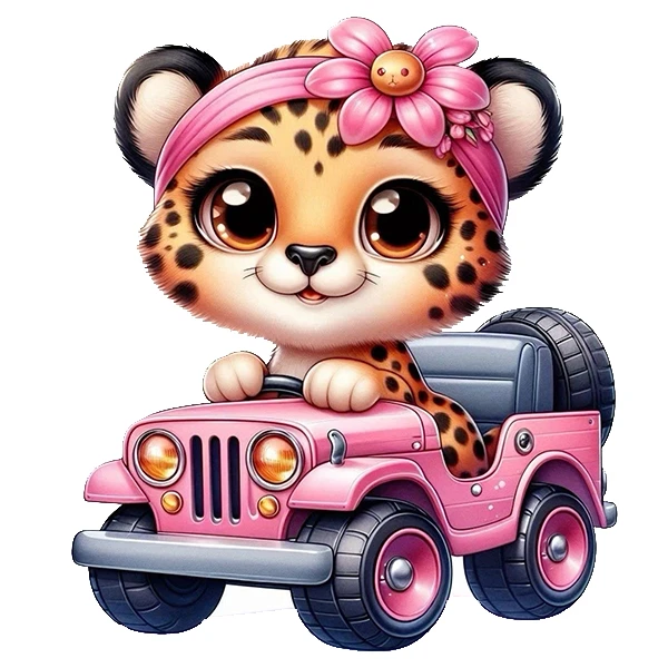 استیکر پارچه و لباس پاد آفرین طرح کارتونی کد 1399