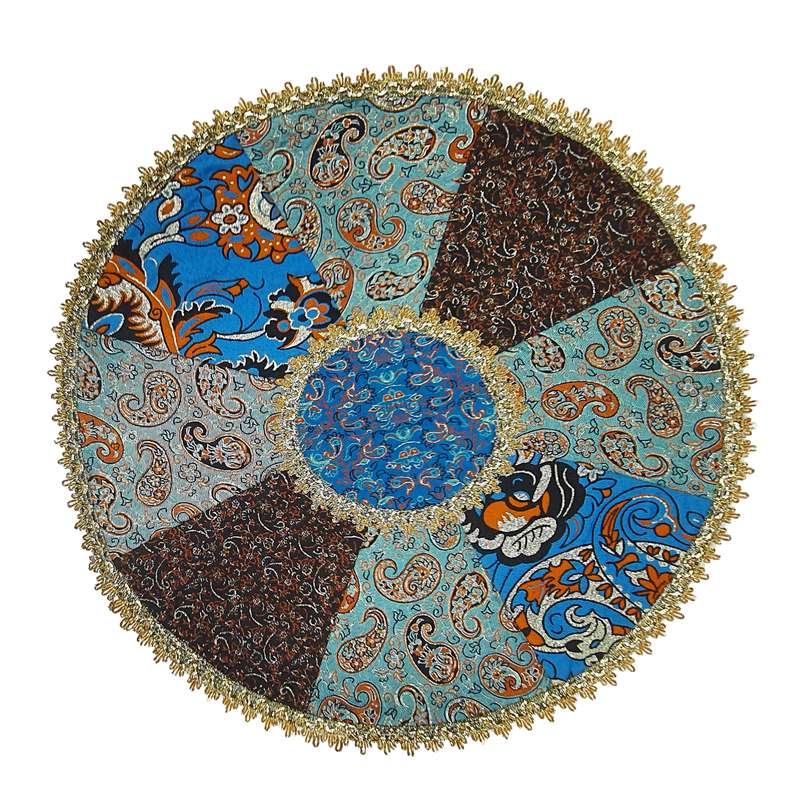 رومیزی ترمه مدل چهل تکه سالار کد F162