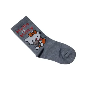 جوراب دخترانه طرح کیتی کد 313