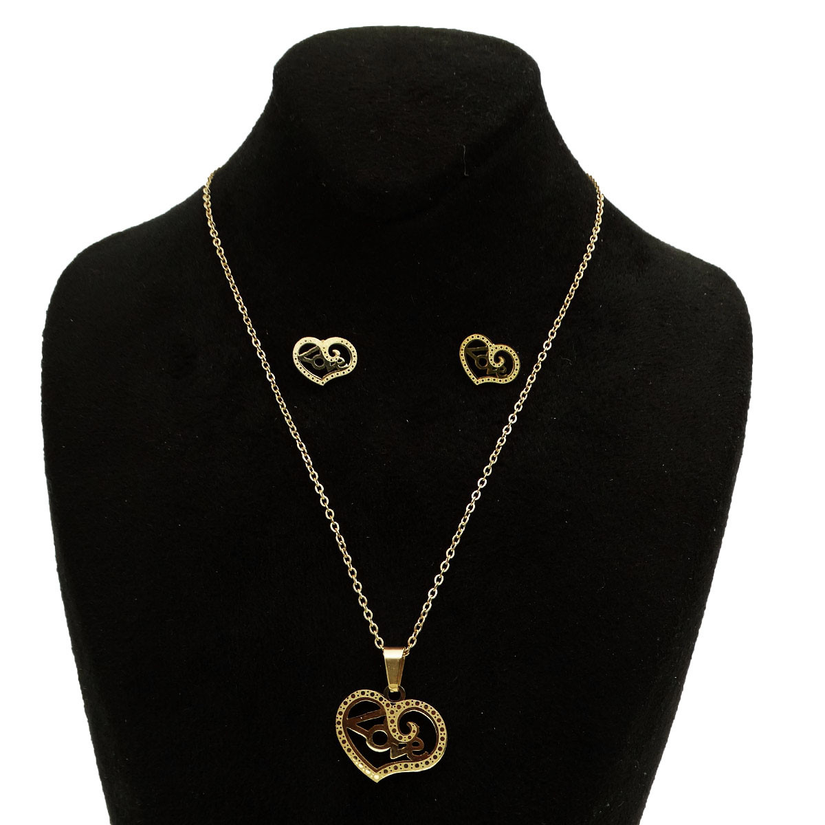 نیم ست دخترانه مدل قلب کد SZ 21 نیم ست دخترانه مدل قلب کد SZ 21