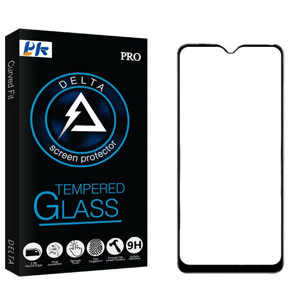 محافظ صفحه نمایش پی کی مدل Delta Glass مناسب برای گوشی موبایل سامسونگ Galaxy A30