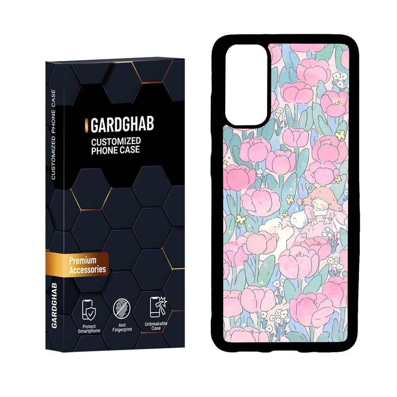 کاور گارد قاب مدل دور ژله ای دخترانه مناسب برای گوشی موبایل سامسونگ Galaxy S20