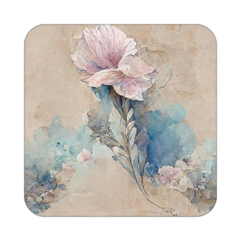 زیر لیوانی کاکتی طرح گل مدل mp17219