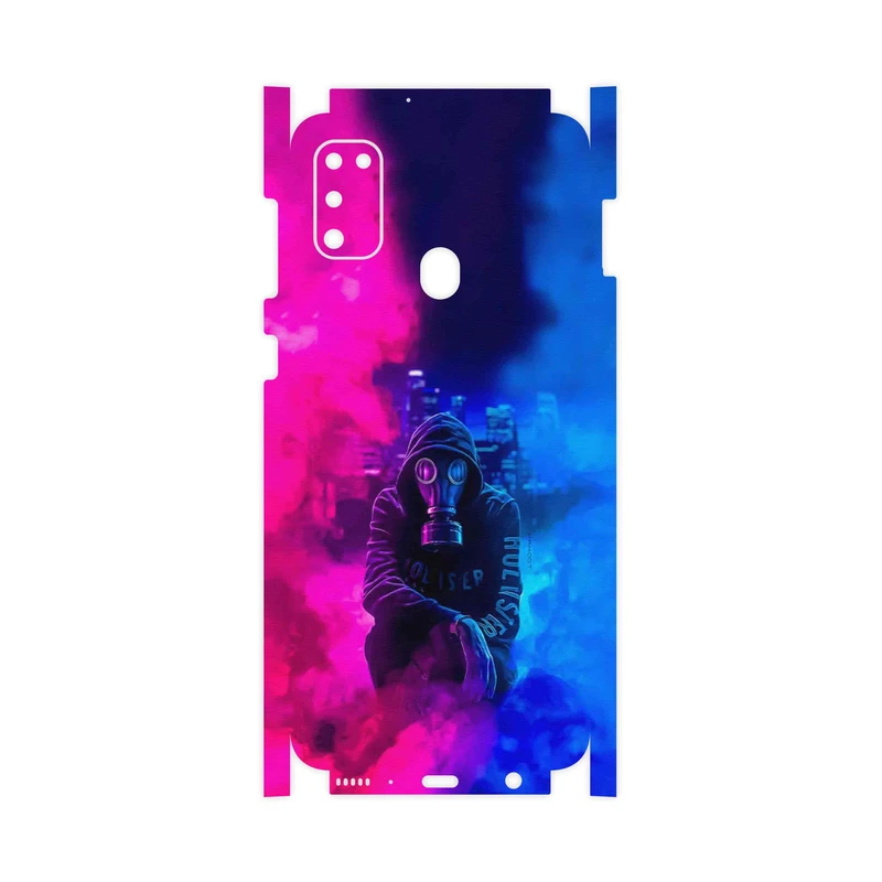 برچسب پوششی ماهوت مدل Smoke Rainbow Digital Art 2-FullSkin مناسب برای گوشی موبایل سامسونگ Galaxy M30s