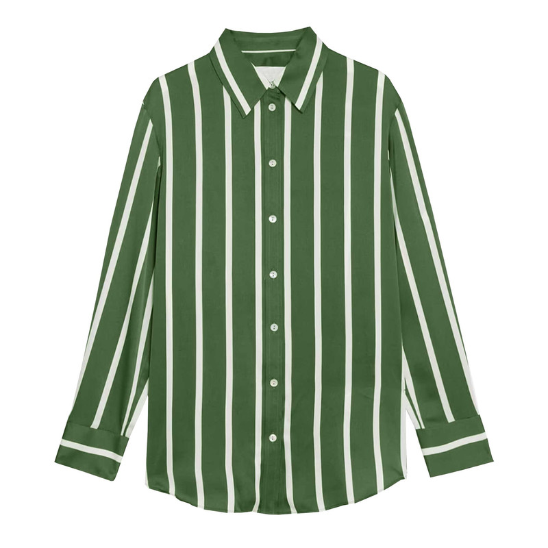 شومیز آستین بلند زنانه مدل راه راه