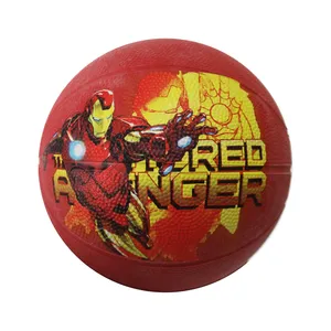 توپ بسکتبال طرح شخصیت Iron Man مدل 12-09