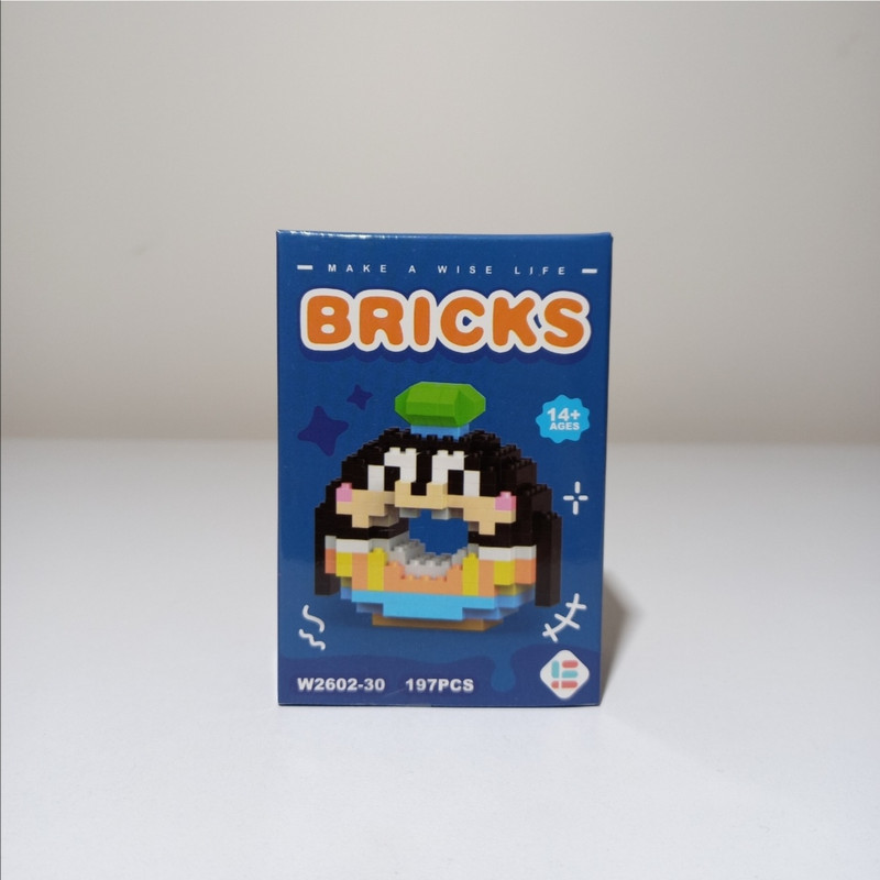 ساختنی بریکس مدل دونات پنگوین