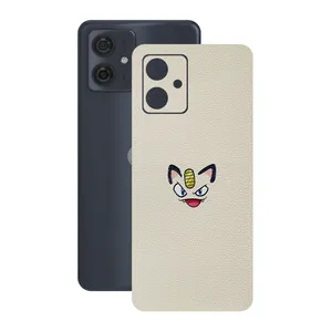 Remax cover sticker Leth model Meowth Pokemon design suitable for Motorola Moto G54 mobile phone